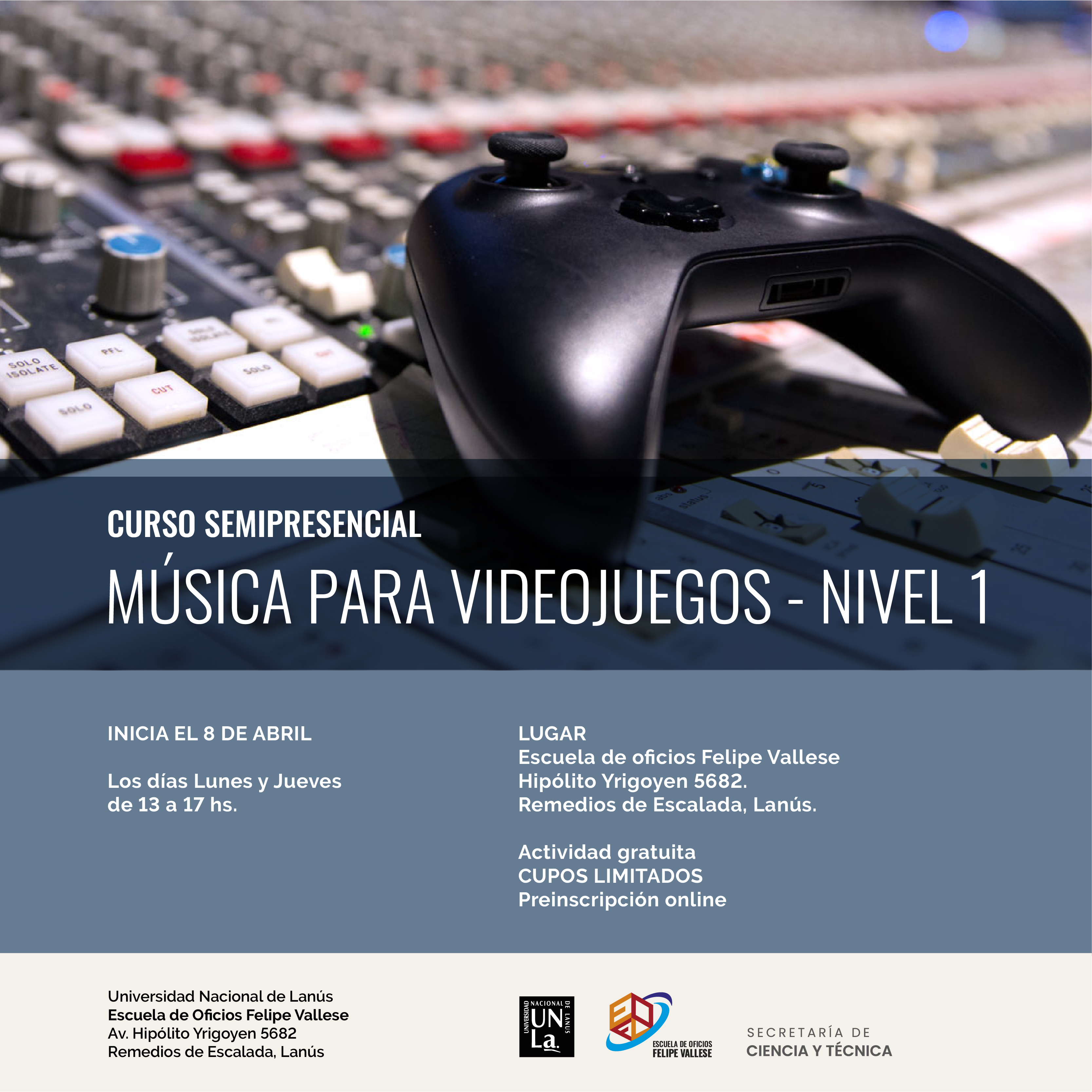 Música para videojuegos Nivel 1